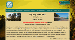 Desktop Screenshot of bigbaytownpark.com